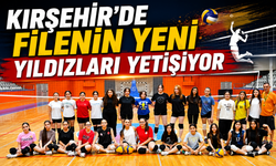 Kırşehir’de filenin yeni yıldızları yetişiyor