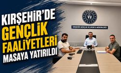 Gençlik çalışmaları değerlendirildi