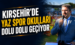 Kırşehir'de yaz spor okulları dolu dolu geçiyor