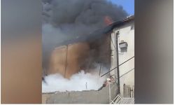 Fabrikada Korkutan Yangın! Ekipler Seferber Oldu