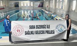 Suda Egzersiz Projesi ilgi görüyor