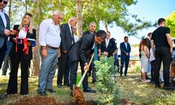 Boztepe'de yeni okul için ilk kazma vuruldu