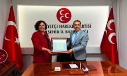 AK Parti Kırşehir’den MHP’ye hayırlı olsun ziyareti