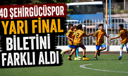40 Şehirgücüspor yarı final biletini farklı aldı