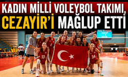 Kadın Milli Voleybol Takımı, Cezayir'i mağlup etti