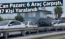 Can Pazarı: 6 Araç Çarpıştı, 17 Kişi Yaralandı