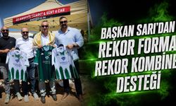 Ahmet Sarı'dan Kırşehirspor'a 80 parçalık destek