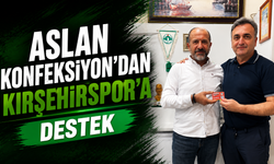Aslan Konfeksiyon'dan Kırşehirspor'a destek