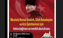 Cacabey Meydanı’nda 30 Ağustos İçin Mevlit ve Helva İkramı