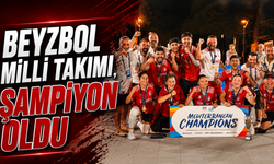 Beyzbol Milli Takımı, şampiyon oldu