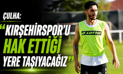 Çulha: "Kırşehirspor'u hak ettiği yere taşıyacağız"