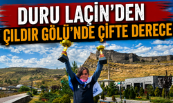 Duru Laçin’den Çıldır Gölü’nde çifte derece