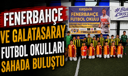 Fenerbahçe ve Galatasaray futbol okulları sahada buluştu