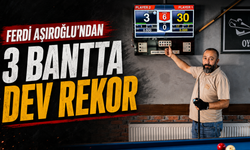 Ferdi Aşıroğlu'ndan 3 bantta dev rekor