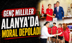 Genç Milliler Alanya’da moral depoladı