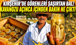 Kırşehir’de Görenleri Şaşırtan Bal! Kavanozu Açınca İçinden Bakın Ne Çıktı