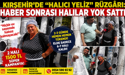 Kırşehir’de “Halıcı Yeliz” rüzgârı: Haber sonrası halılar yok sattı!