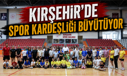 Kırşehir’de spor kardeşliği büyütüyor