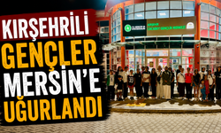 Gençlerin kamp yolculuğu başladı