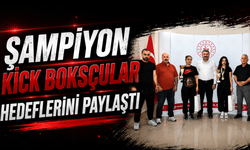 Şampiyon Kick Boksçular hedeflerini paylaştı