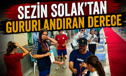 Sezin Solak’tan gururlandıran derece