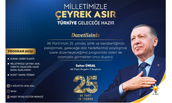 Kırşehir AK Parti’nin 25. yıl programına hazırlanıyor