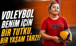 Voleybola tutkuyla bağlandı, hedefini zirveye koydu