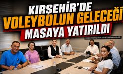 Kırşehir'de voleybolun geleceği masaya yatırıldı