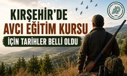 Kırşehir'de Avcı Eğitim Kursu İçin Tarihler Belli Oldu
