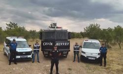Kırşehir’de orman yangınına karşı ekipler sahada