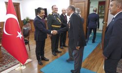 30 Ağustos Zafer Bayramı’nda Valilik Makamında Tebrik Kabulü