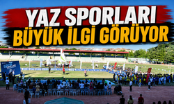 Yaz sporları büyük ilgi görüyor