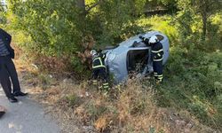 Otomobil Yol Kenarına Savruldu: 1 Yaralı