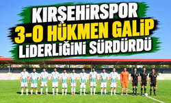 Kırşehirspor 3-0 hükmen galip, liderliğini sürdürdü