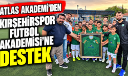 Atlas Akademi’den Kırşehirspor Futbol Akademisi’ne destek