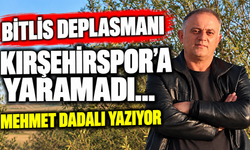 Bitlis deplasmanı Kırşehirspor'a yaramadı...