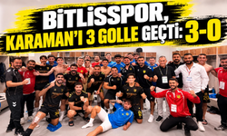 Bitlisspor, Karaman’ı 3 golle geçti: 3-0