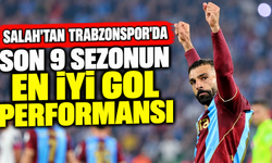 Salah'tan Trabzonspor'da son 9 sezonun en iyi gol performansı