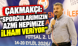 Çakmakçı: “Sporcularımızın azmi hepimize ilham veriyor”
