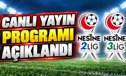 Canlı yayın programı açıklandı