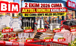 BİM 2 Ekim 2026 Cuma Aktüel Ürünler Kataloğu: Bu Cuma BİM’e Neler Geliyor?