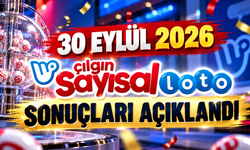 30 Eylül Çılgın Sayısal Loto Sonuçları Belli Oldu! İşte Kazandıran Numaralar