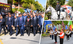 Kırşehir’de Ahilik Coşkusu: Protokol ve Esnaf Kortejde Buluştu