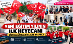 Yeni Eğitim Yılının İlk Heyecanı Çiçekdağı’nda Birlikte Yaşandı