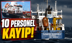 Gemi Kazasında 10 Personel Kayıp!