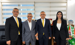 Ahmet Sarı’dan Çiğdem Gazetesi’ne ziyaret