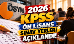 2026 KPSS Ön Lisans Sınav Yerleri Açıklandı! ÖSYM Sınav Giriş Belgesi Sorgulama Ekranı