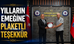 Kırşehir Emniyetinde Emeklilik Gururu: Plaketle Uğurlandı