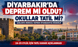 Deprem mi oldu? Diyarbakır’da deprem mi oldu, okullar tatil mi edildi?