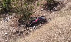 Bahçeye yuvarlanan motosiklet ölüm getirdi!”